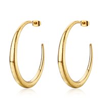 Earrings Sagapo Woman in Steel SHK121 - SHK121